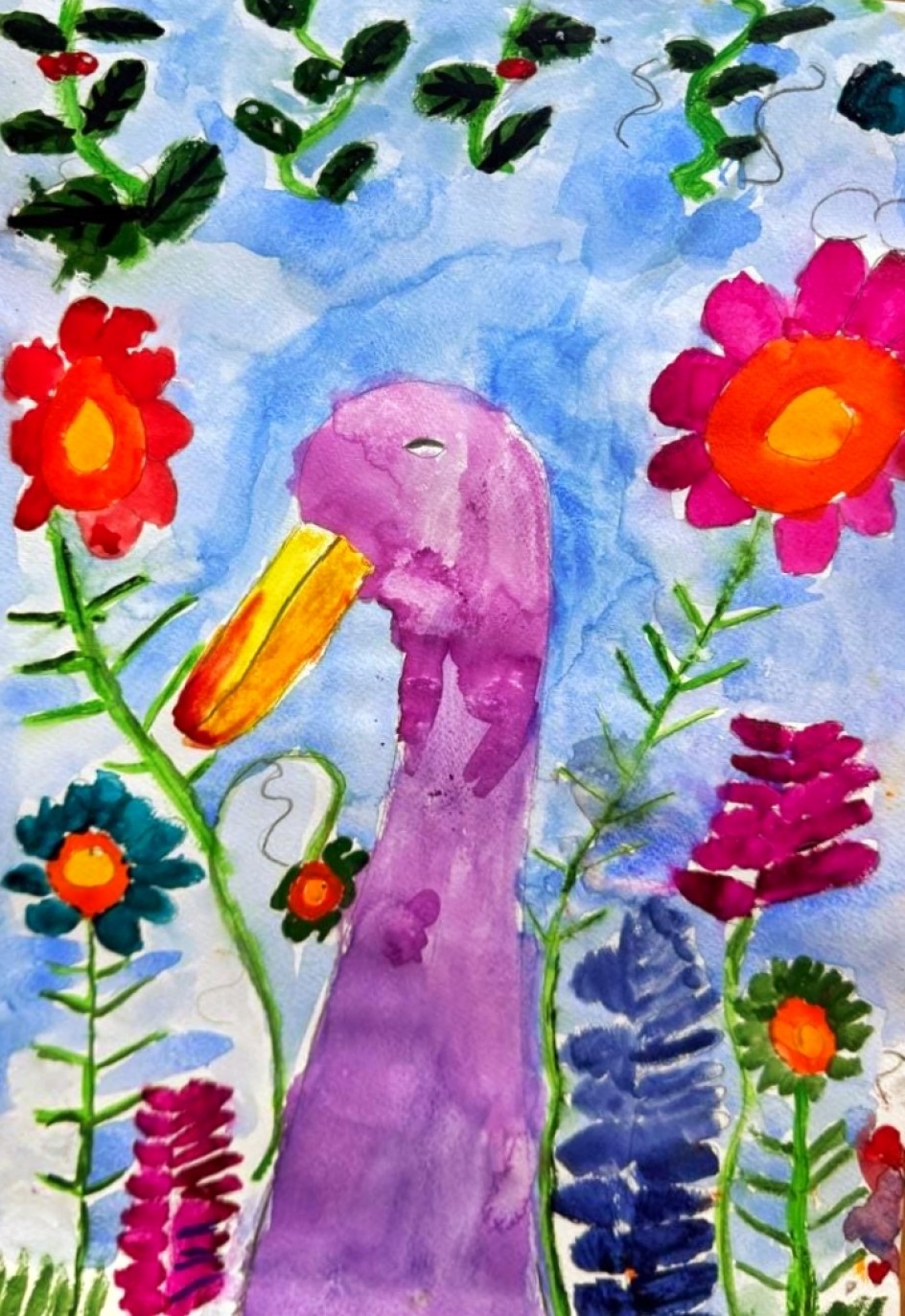 Лиловый гусь