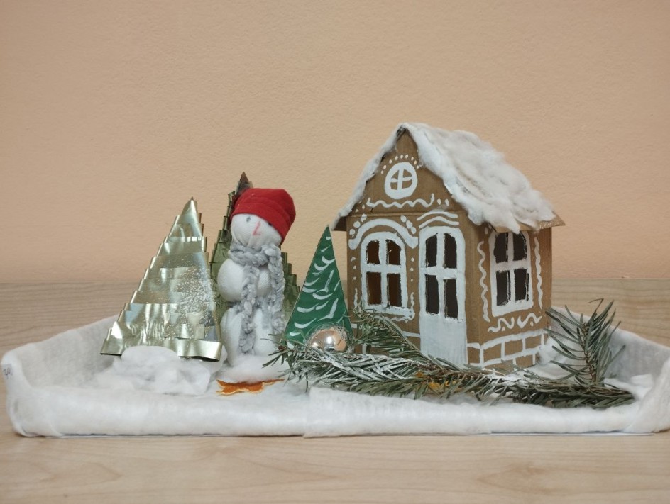 "ПРЯНИЧНЫЙ ДОМИК СНЕГОВИКА"