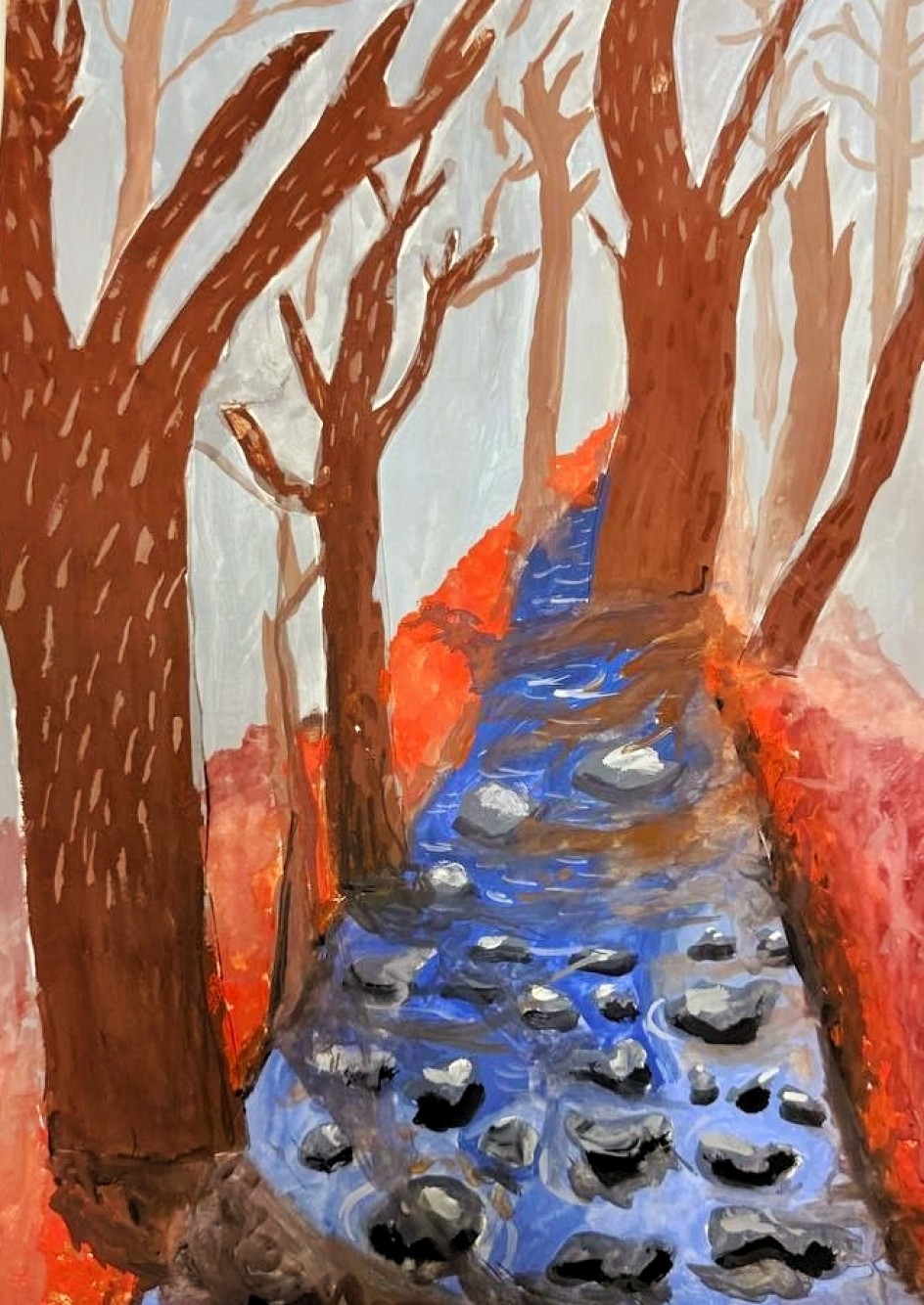 Лес в тумане