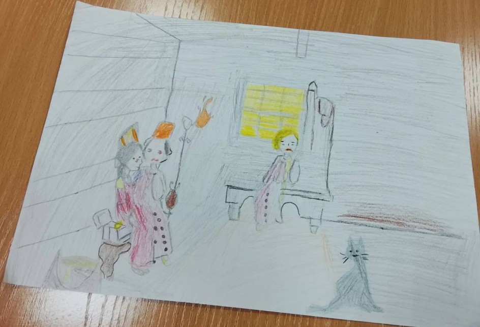 Три девицы под окном