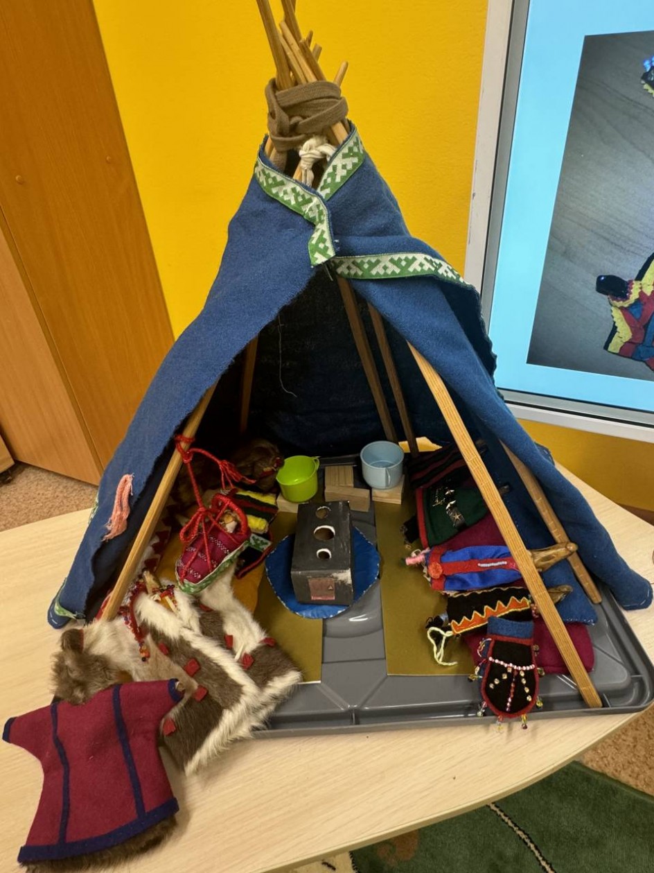 Мини макет чума