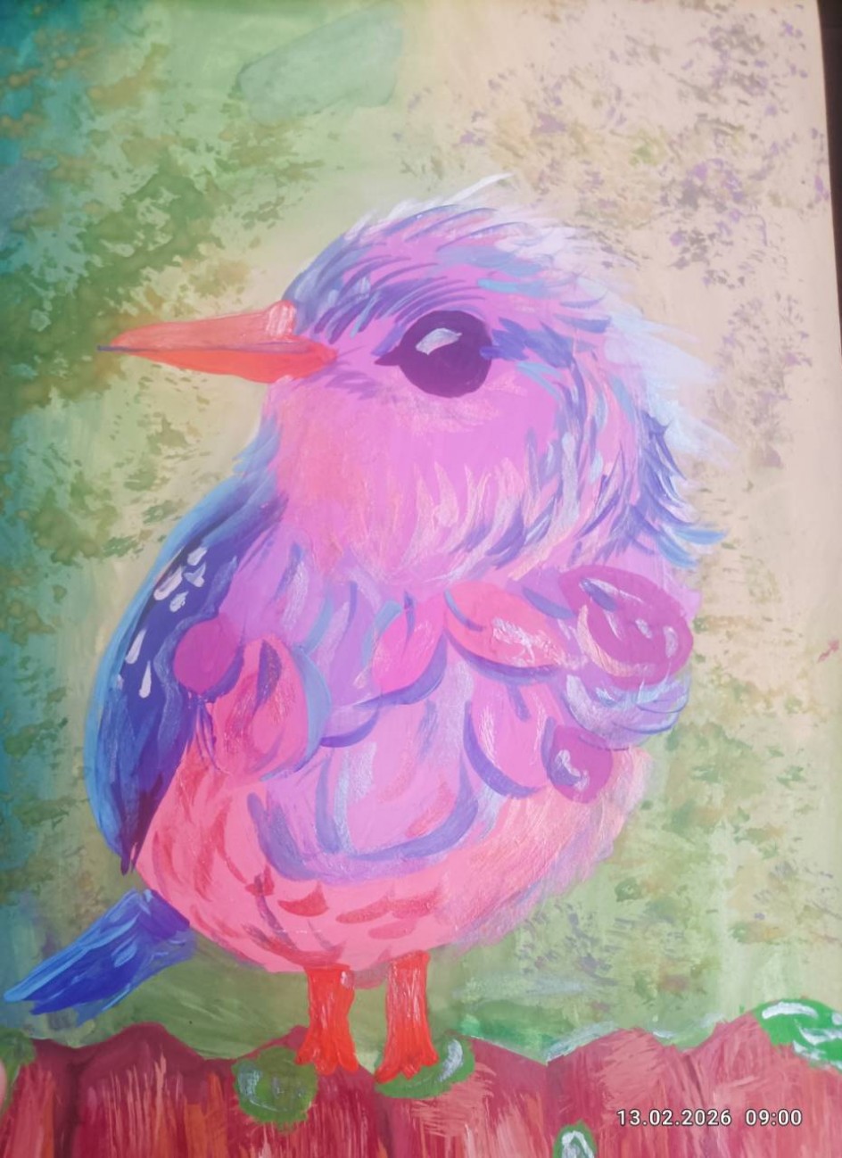 Птица в крааках