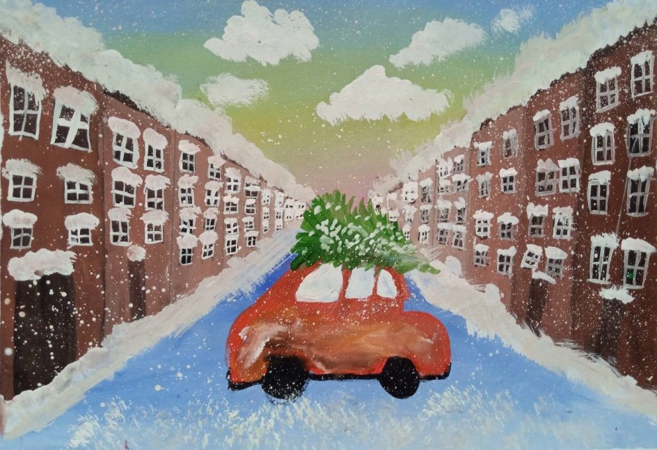 Зимний город