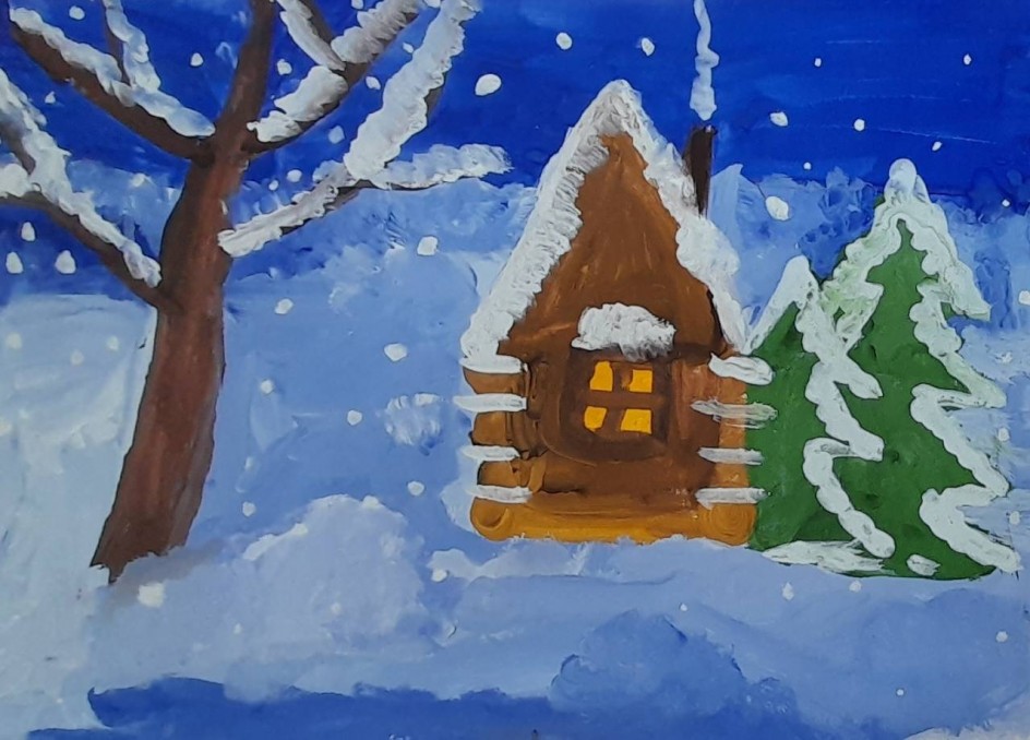 Избушка в лесу