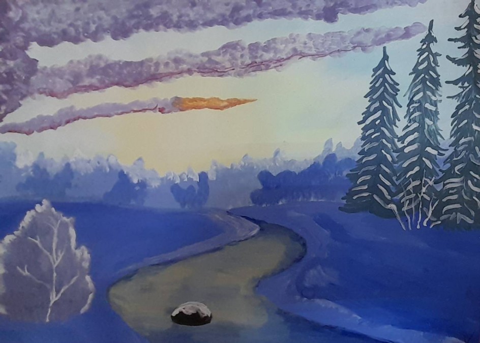 Чародейкою зимою околдован лес стоит