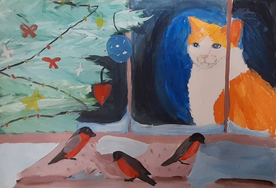 Наш кот огорчен