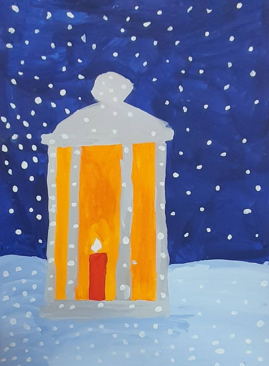 Новогодний фонарик