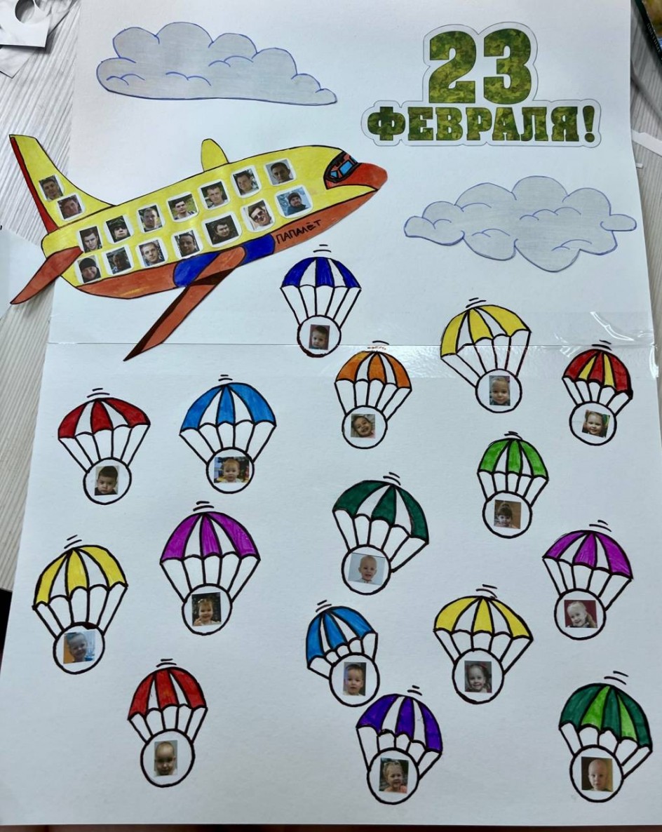 «Раскрывая парашют»