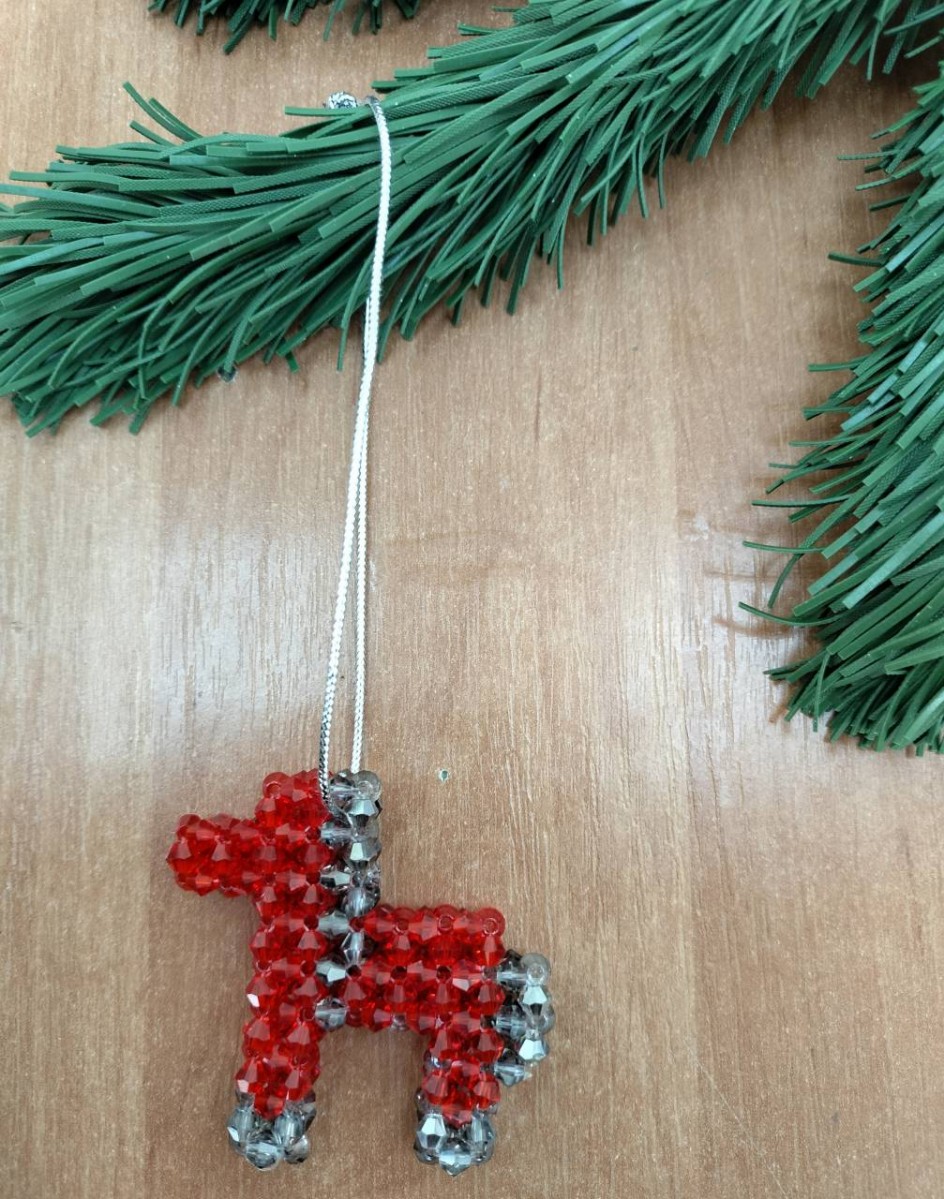 Ёлочная игрушка " Лошадка"
