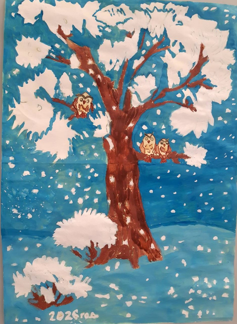 "Зимняя композиции"