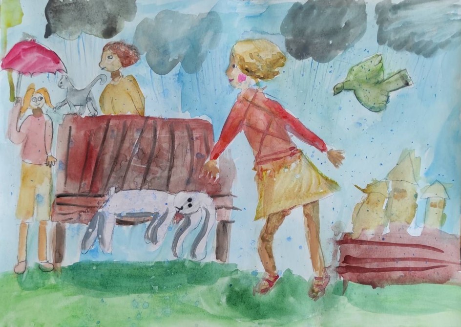 "Зайку бросила хозяйка..."