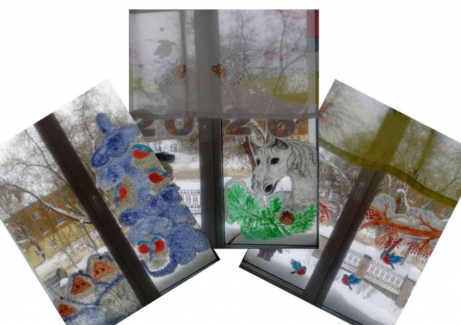 Зимнее окошко