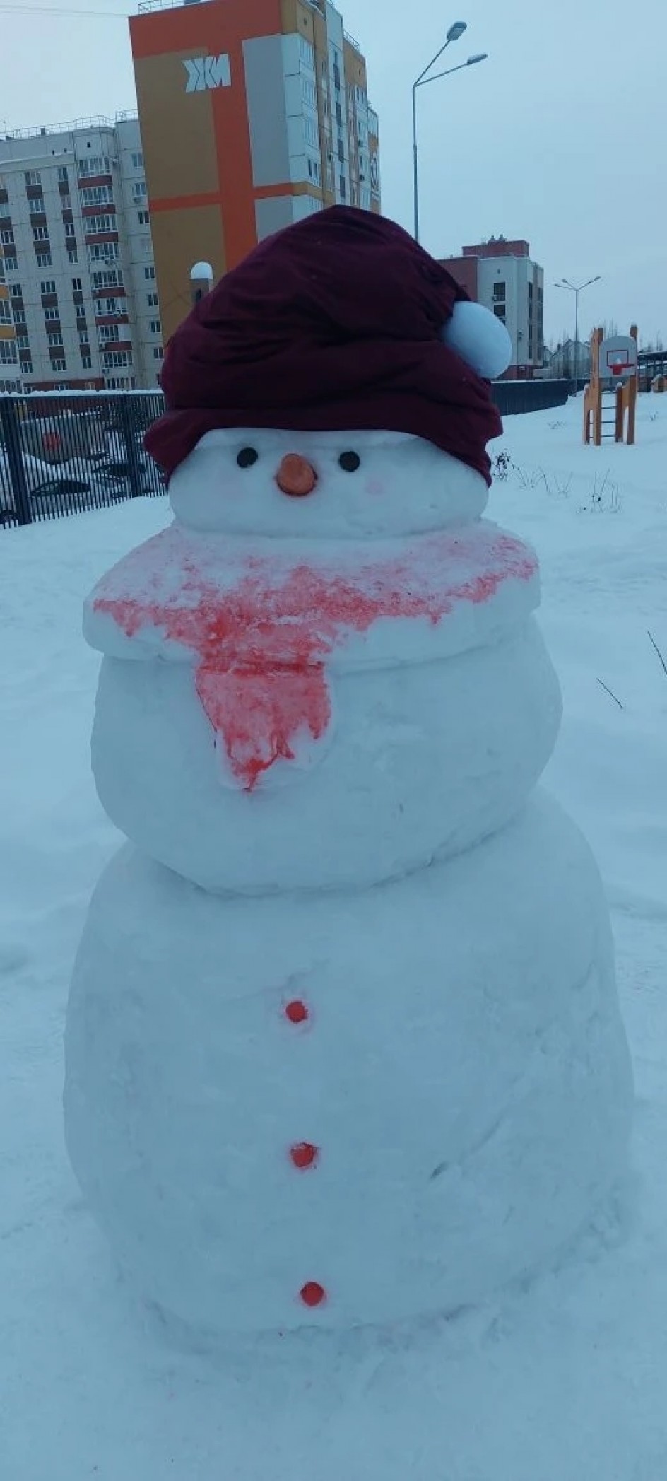 Мой любимый снеговик