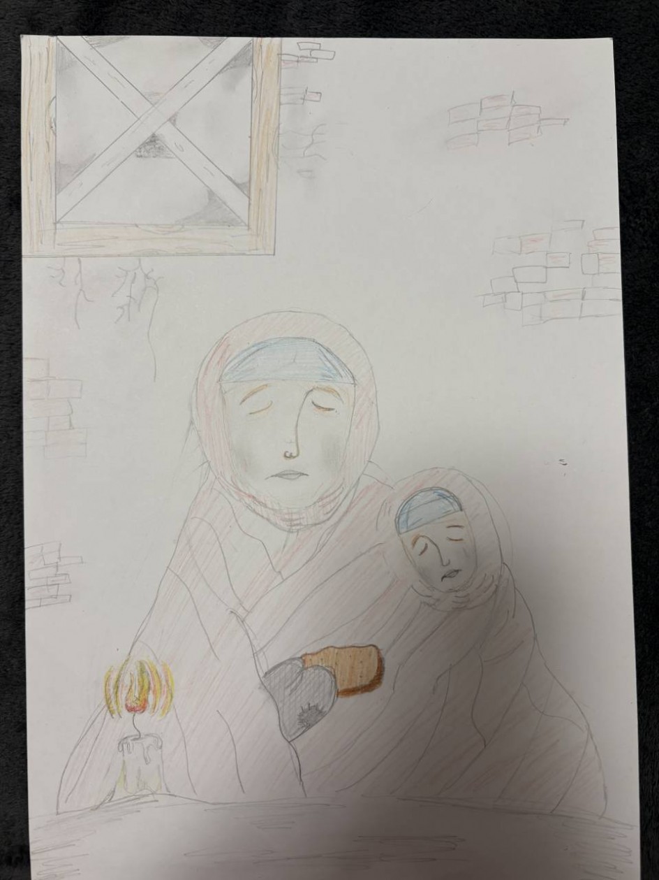 «Память о блокаде: мать, ребёнок и хлеб»