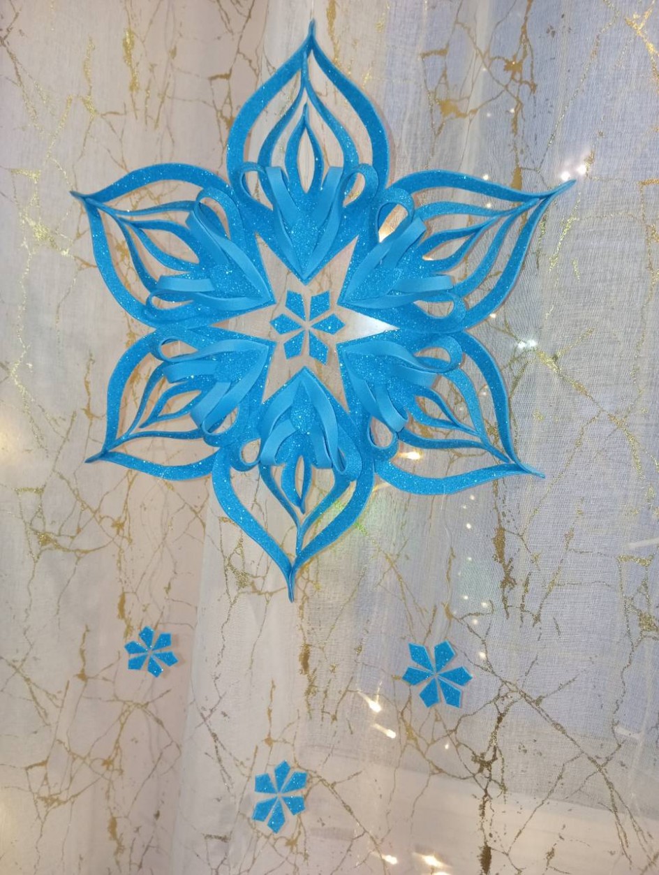 Волшебная снежинка