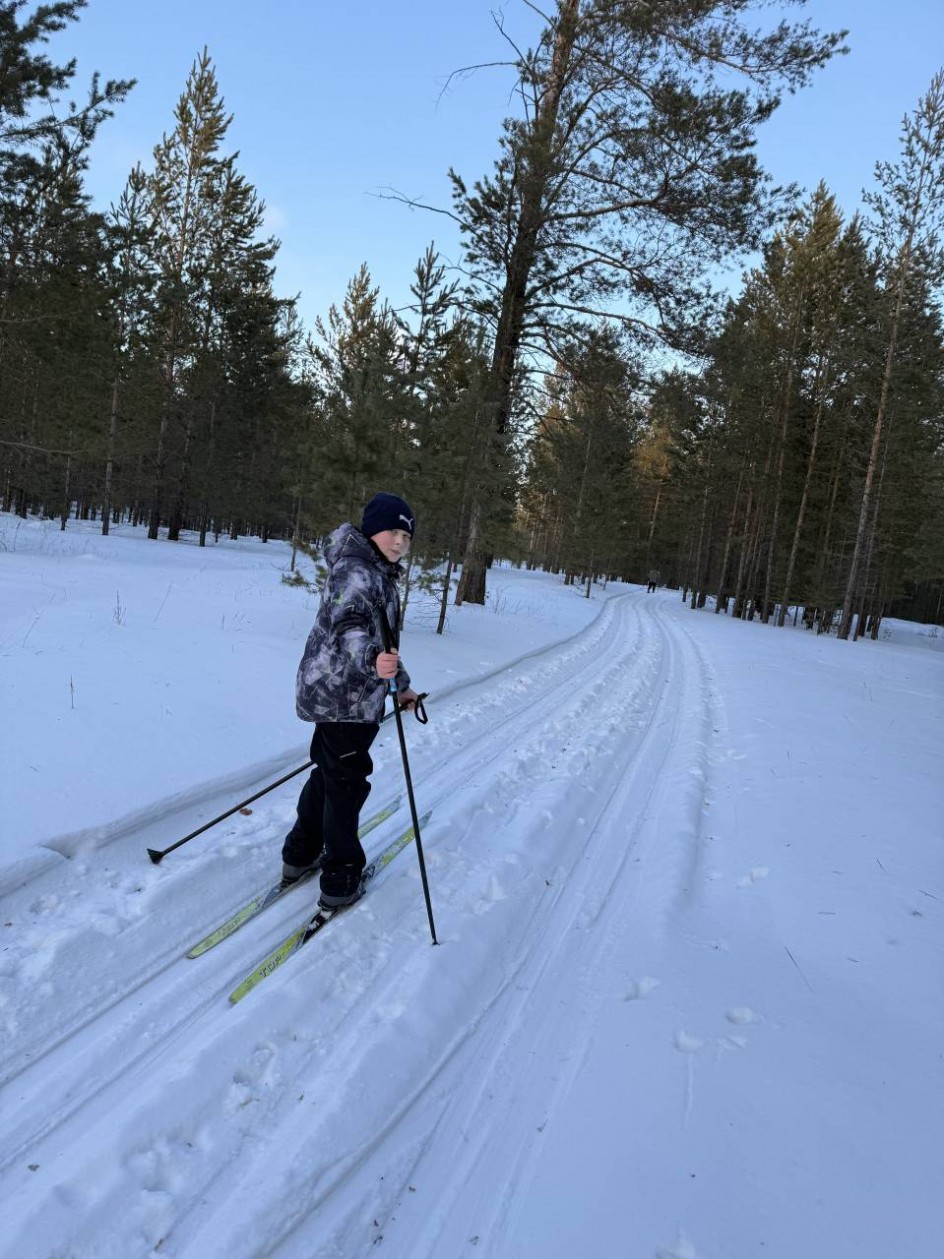 Лыжи- это спорт!