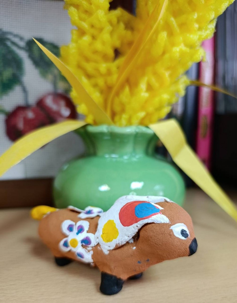 Тверская игрушка "Зайчик"