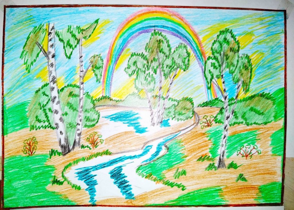 "Березовая роща - прекрасное в природе"