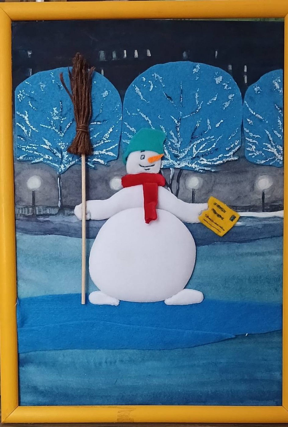 СНЕГОВИК-ПОЧТОВИК