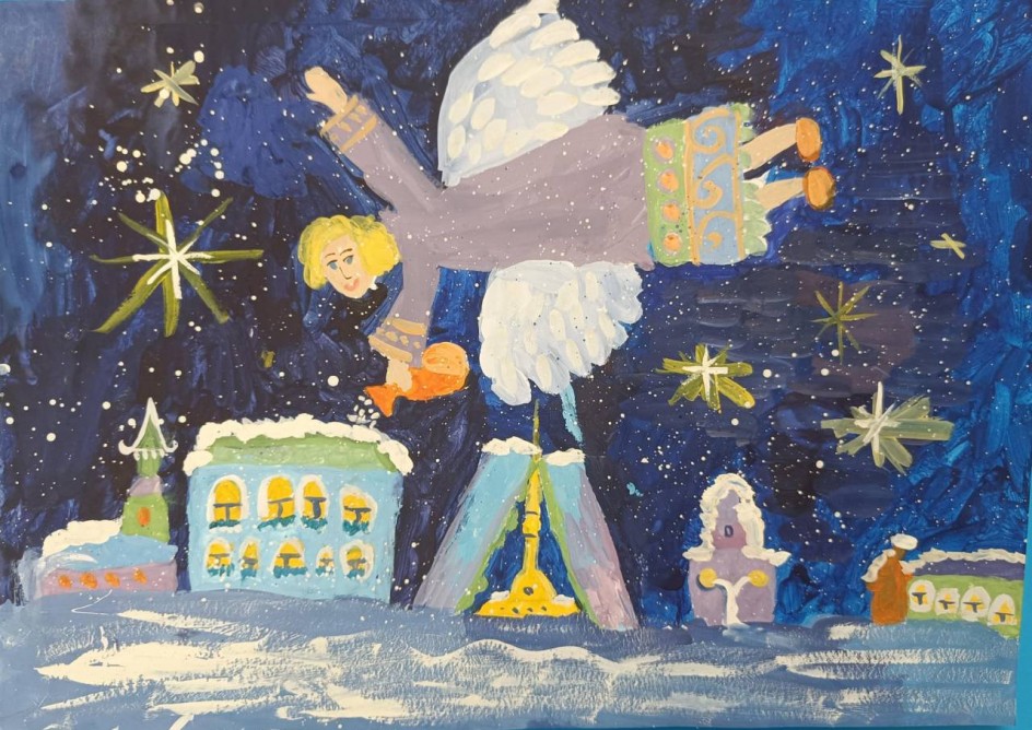 Ангел над городом.