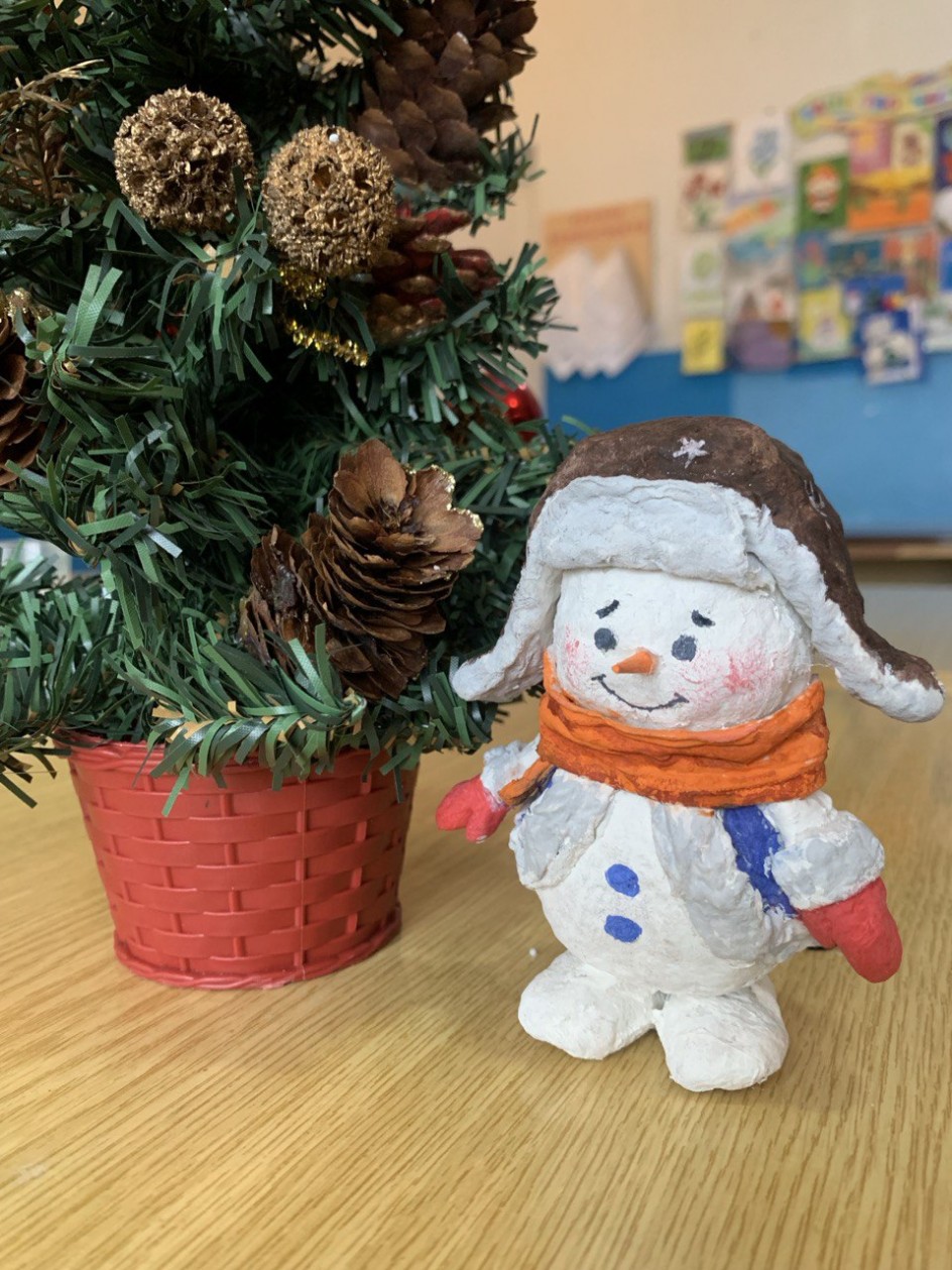 Снеговик удачи