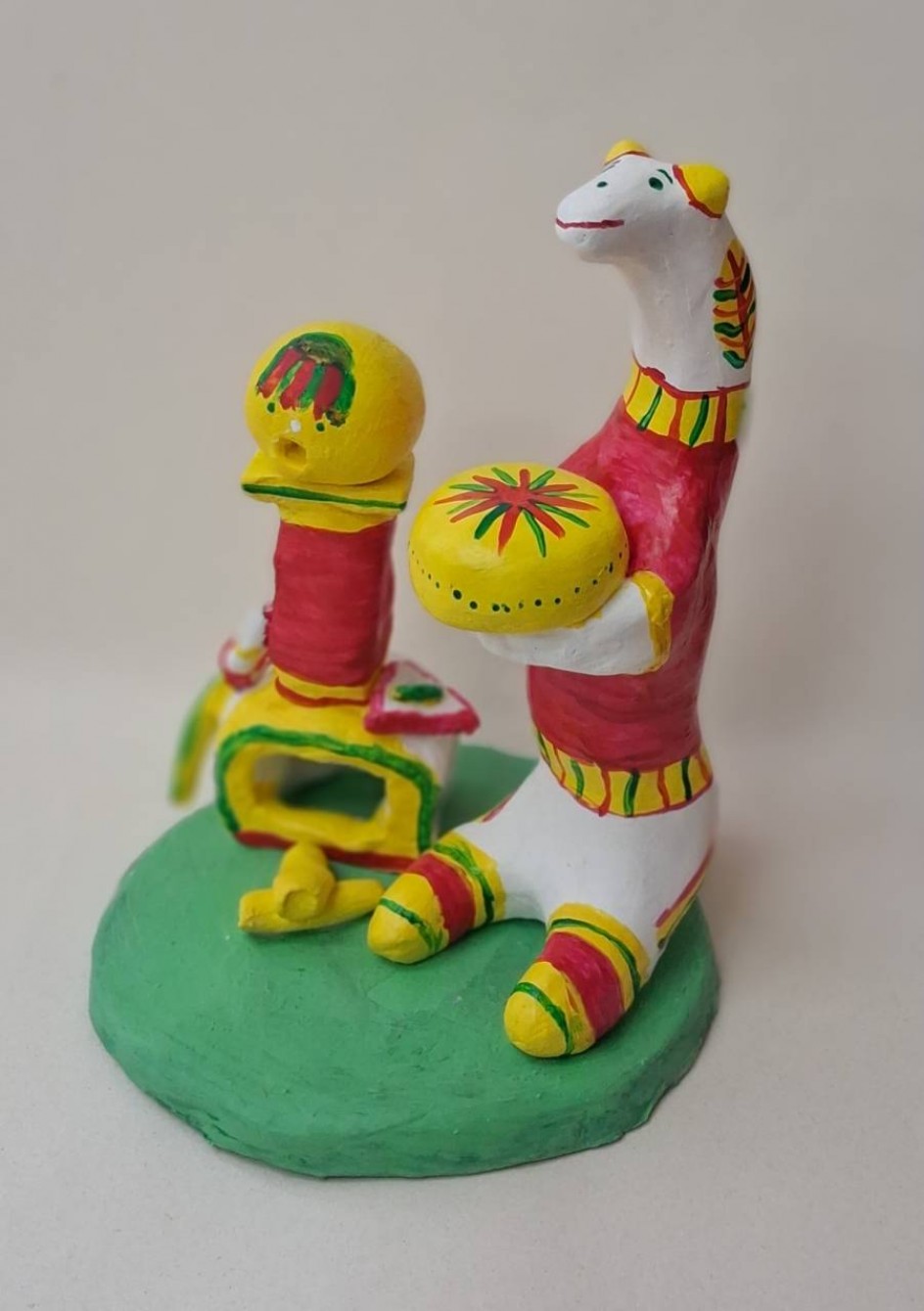 "Колобок и медведь"