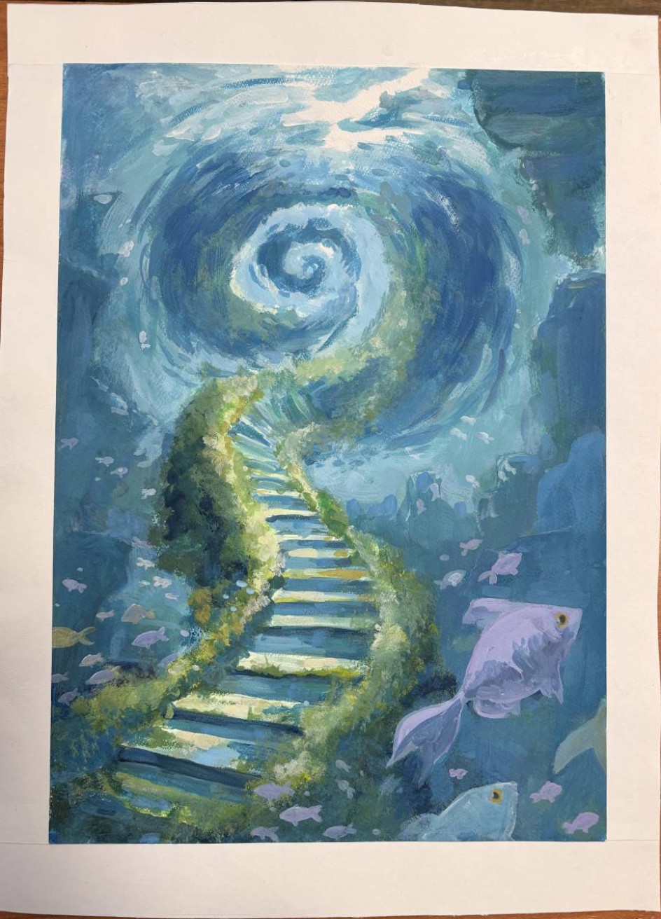 "Путь сквозь водяную галактику"