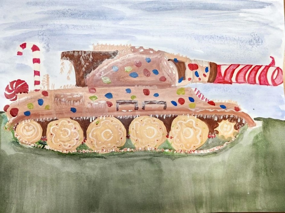 Пряничный танк