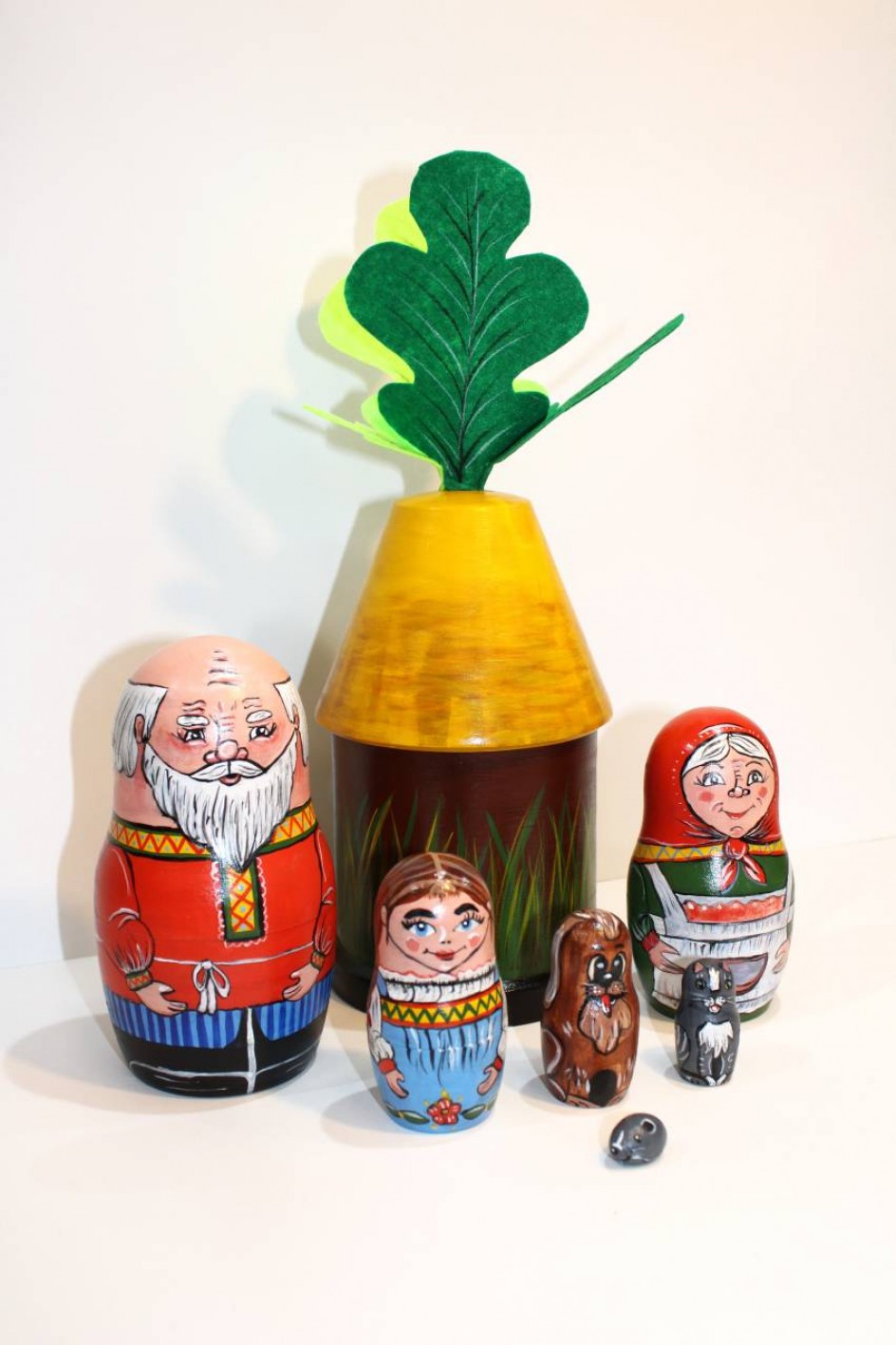 Матрешка по мотивам сказки "Репка"