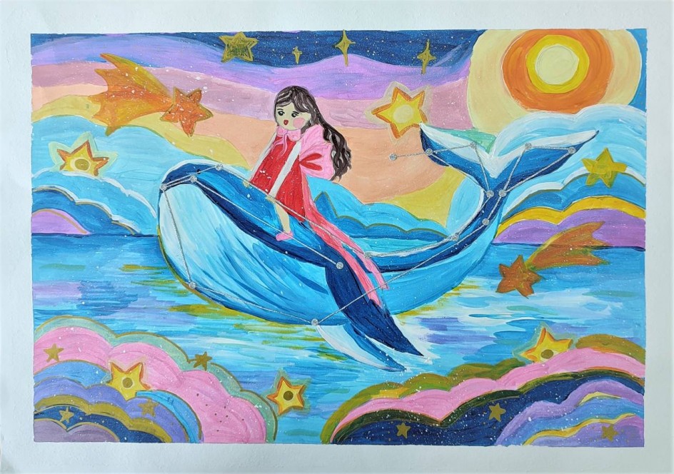 Космическое путешествие на созвездии Кита