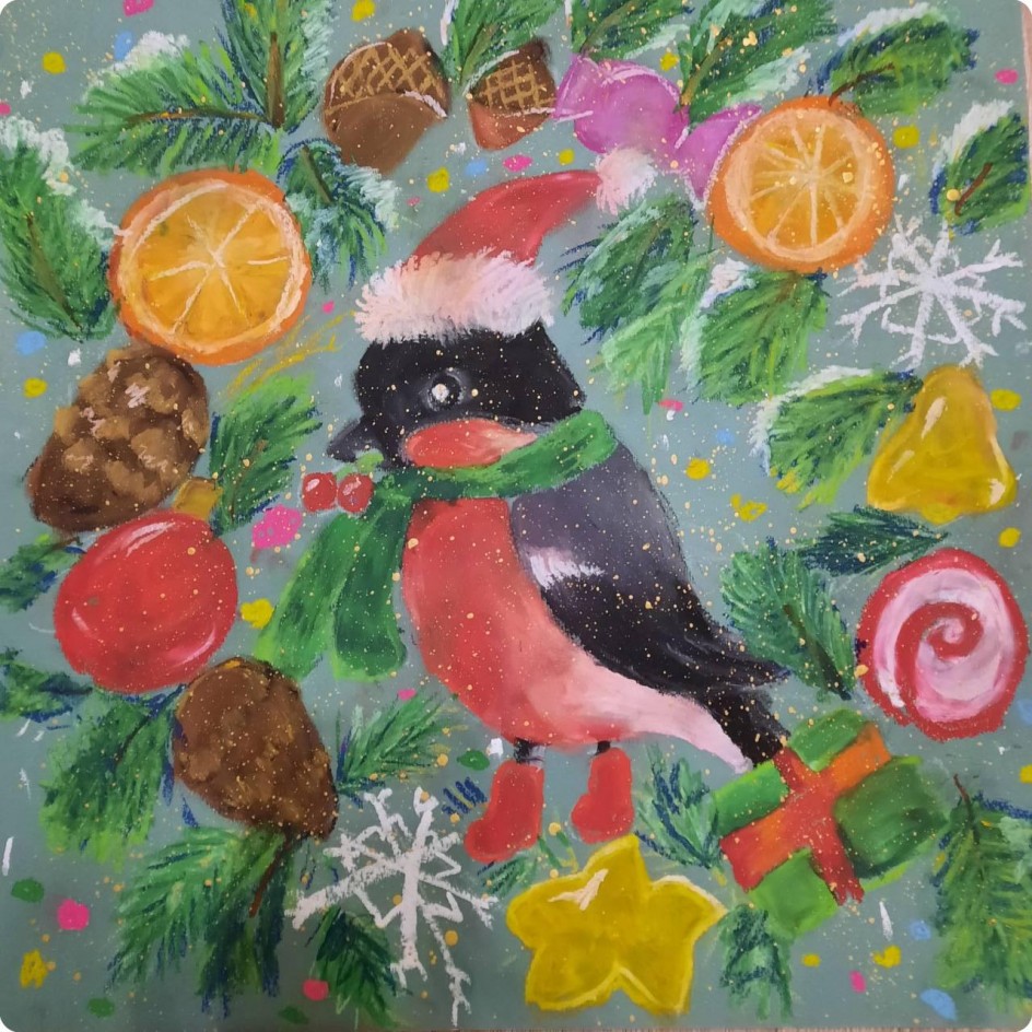 Рождественский снегирь