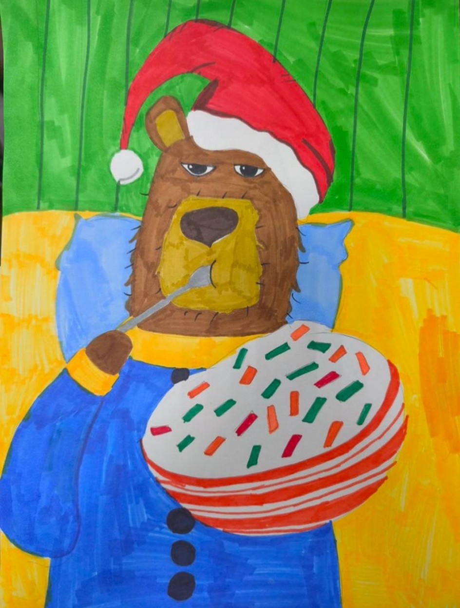 Зимовка медведя