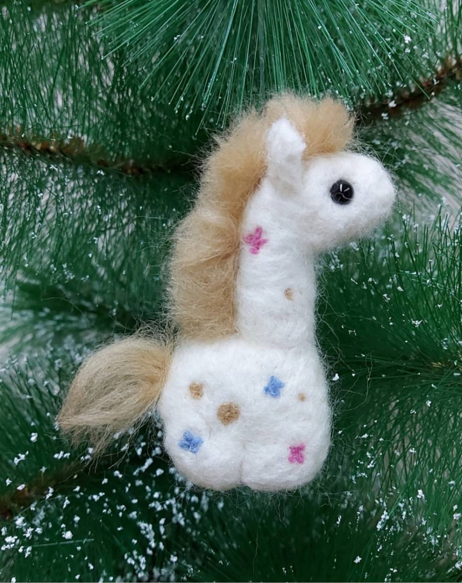 Ёлочная игрушка " Лошадка Ириска"