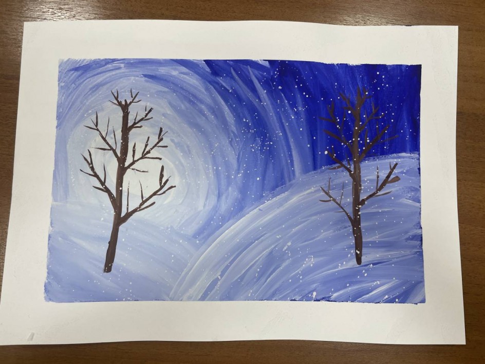 Зимняя ночь