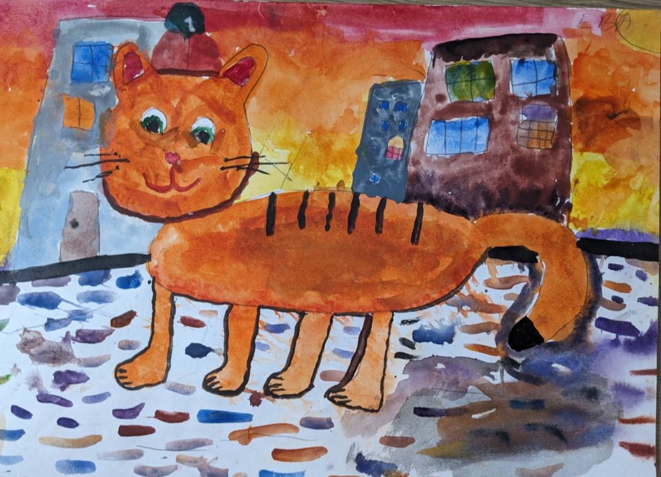 Петербуржец Кот Батон