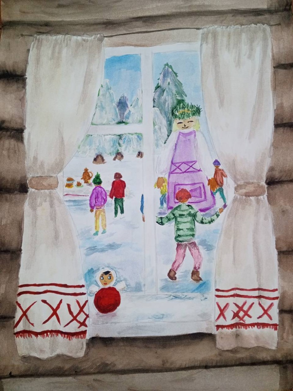 Масленичный хоровод