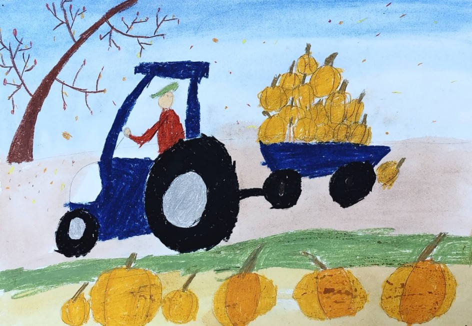 СИНИЙ  ТРАКТОР