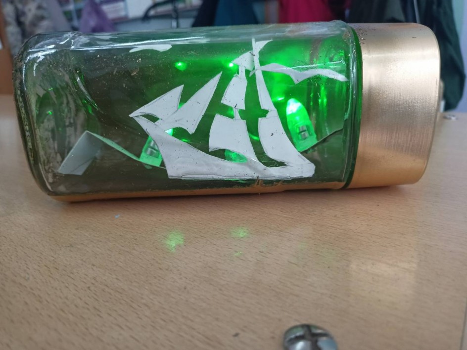 Подарок папе..Парусник.