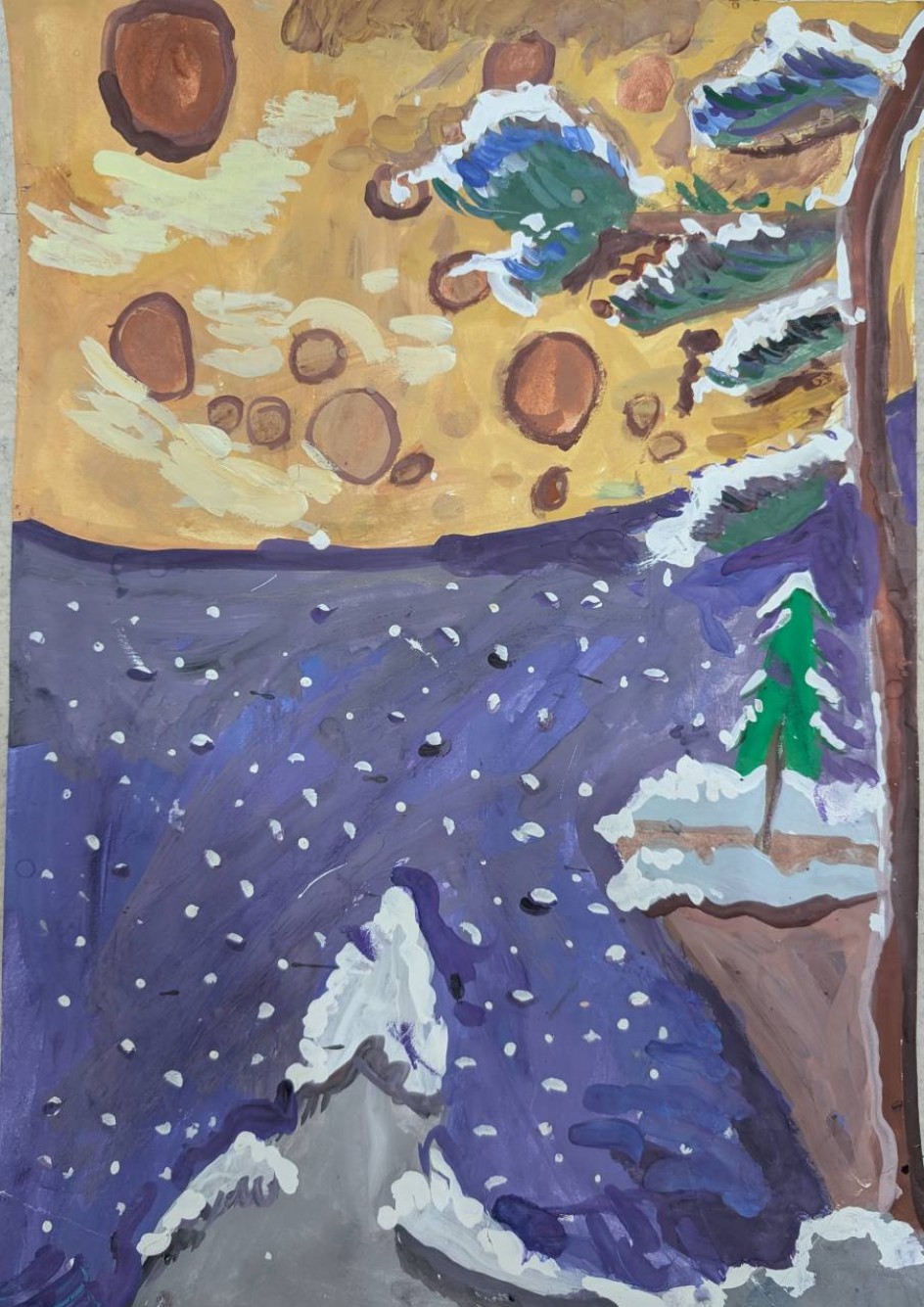 Зимнее полнолуние