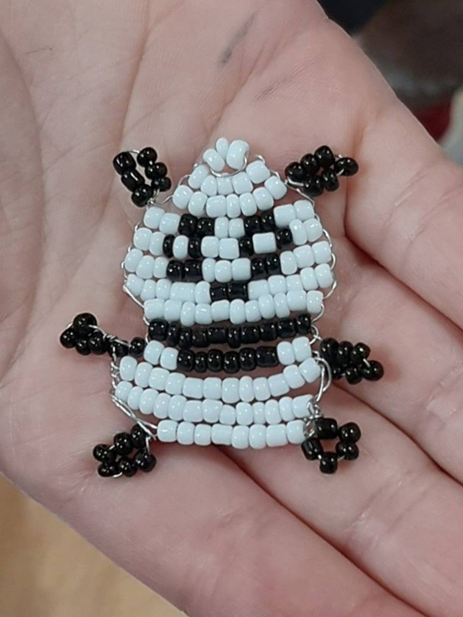 Ёлочная игрушка "Панда"