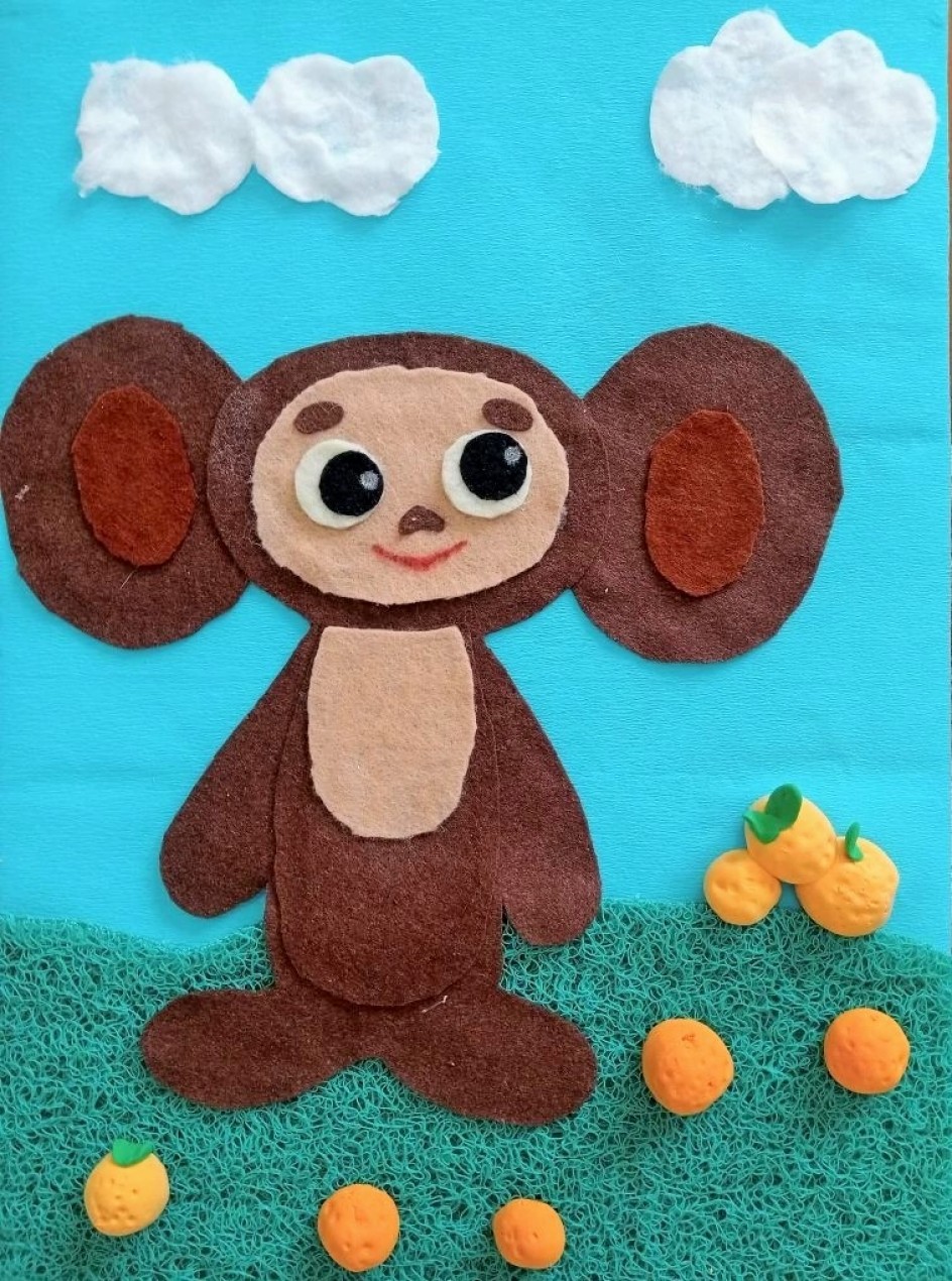 Поделка - картина "Милый герой из сказки!"