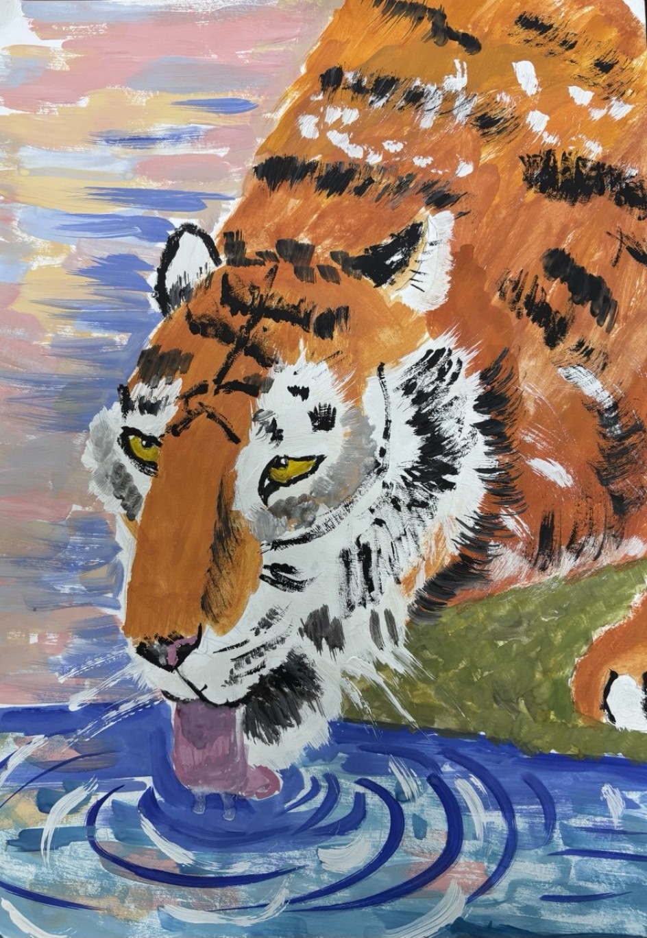 "Тигр у реки"