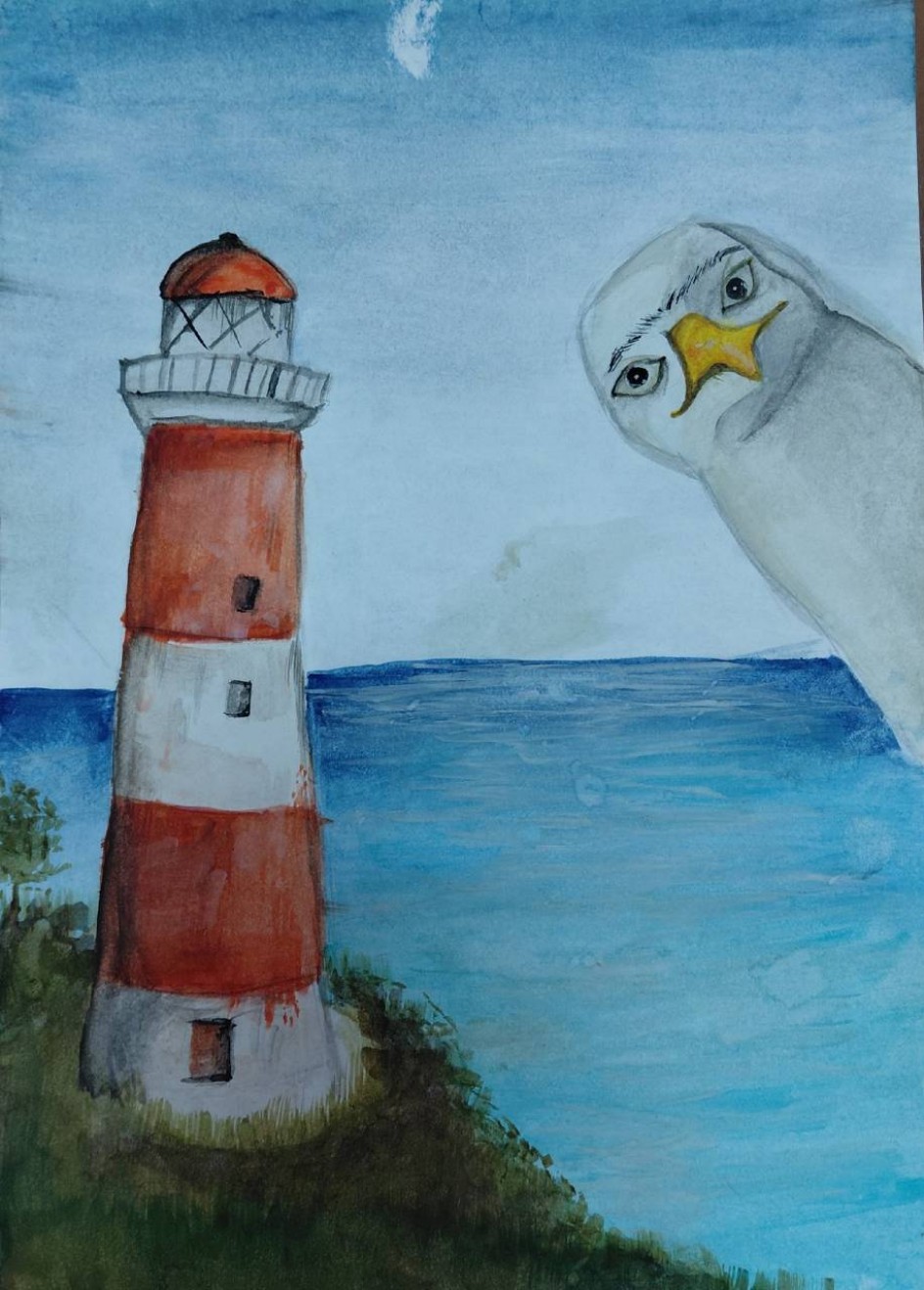 Одинокий маяк