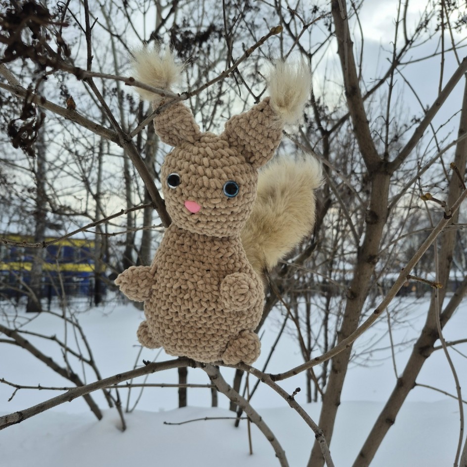 Белочка Карамелька