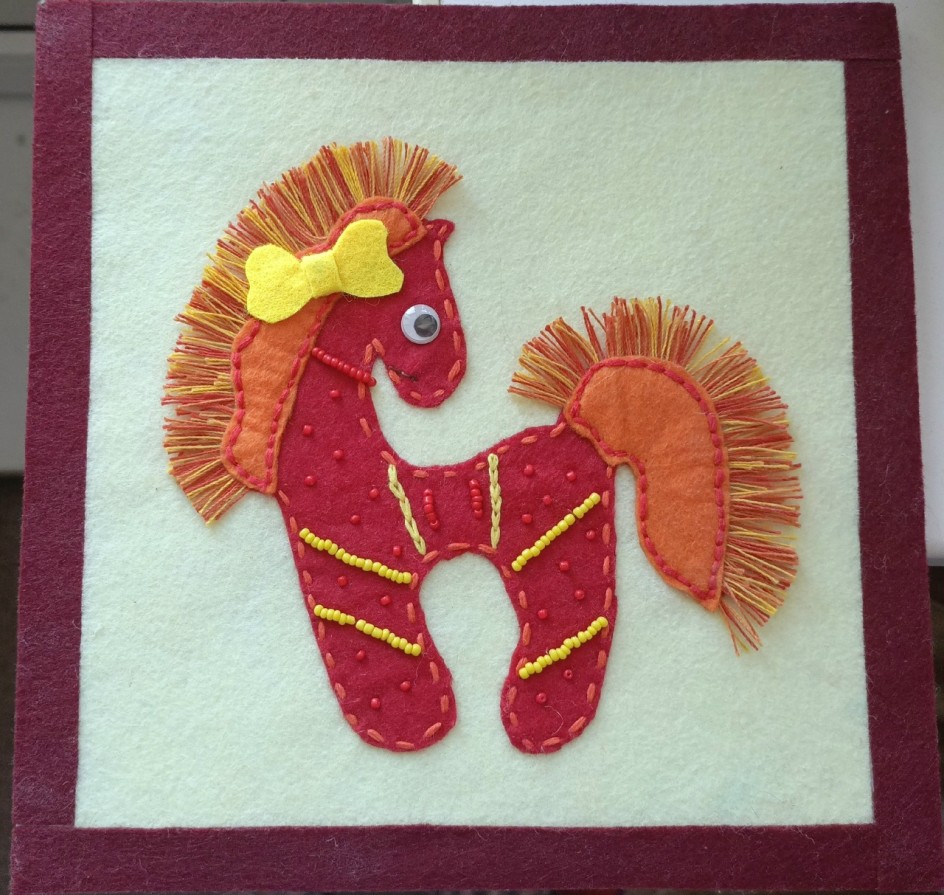 Панно ,,Огневушка,,