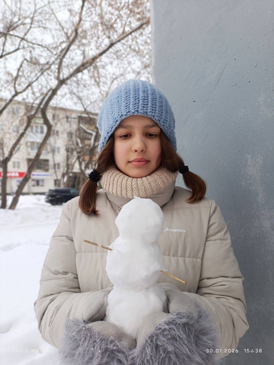 Мой друг снеговик