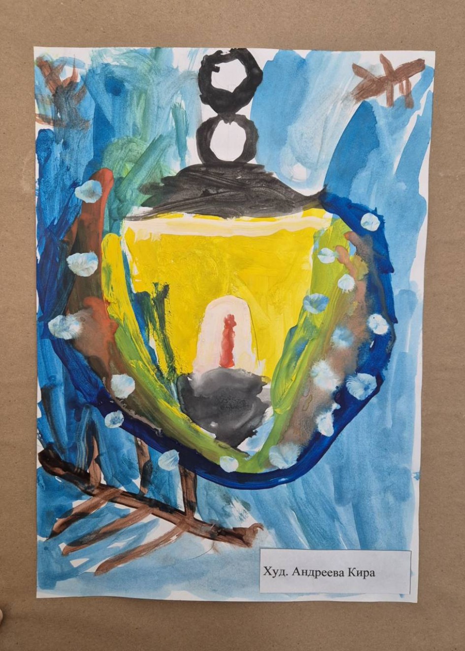 "Зимний светлячок -фонарик"