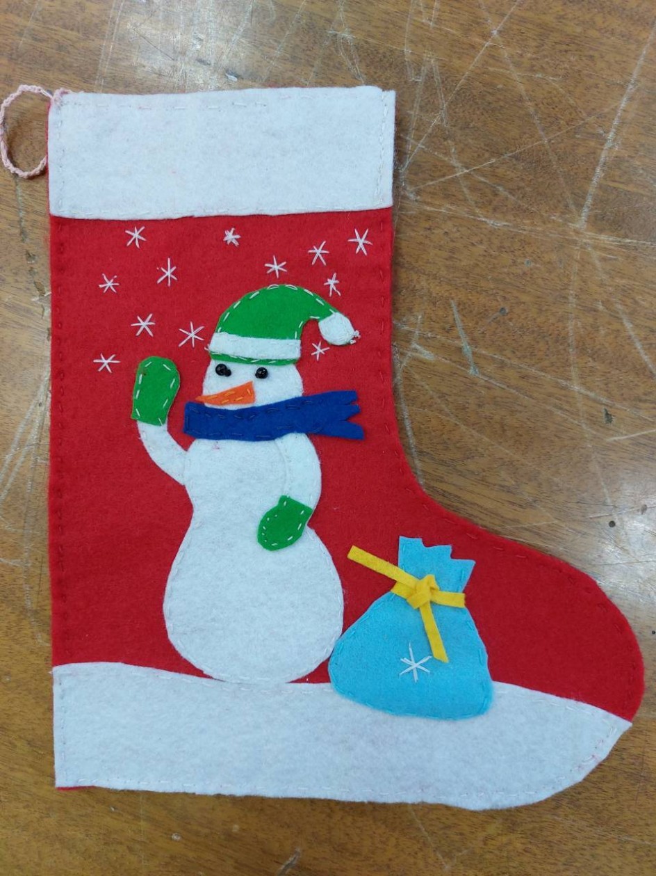 Новогодний чулок