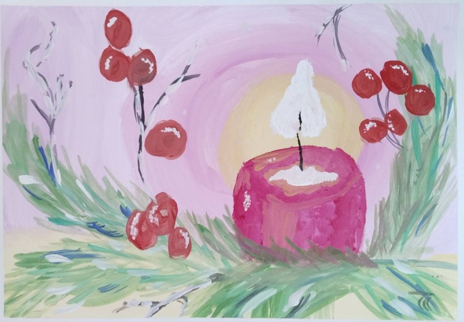 Рождественская свеча