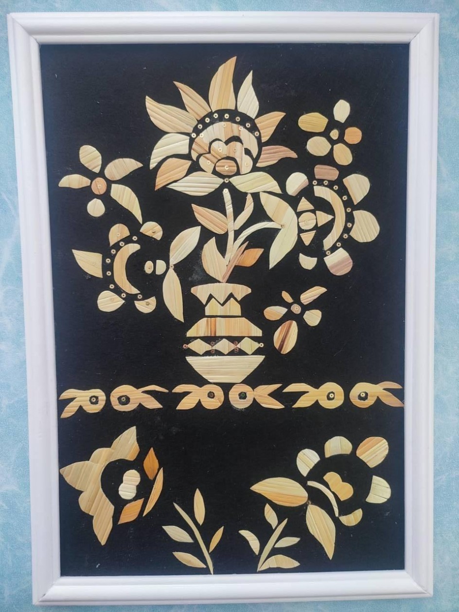 Орнамент "Золотая соломинка"